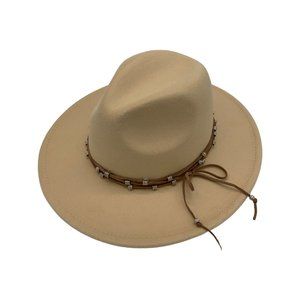 BAILEY-BEIGE FEDORA HAT